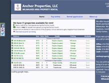 Tablet Screenshot of anchorpropertyrental.com